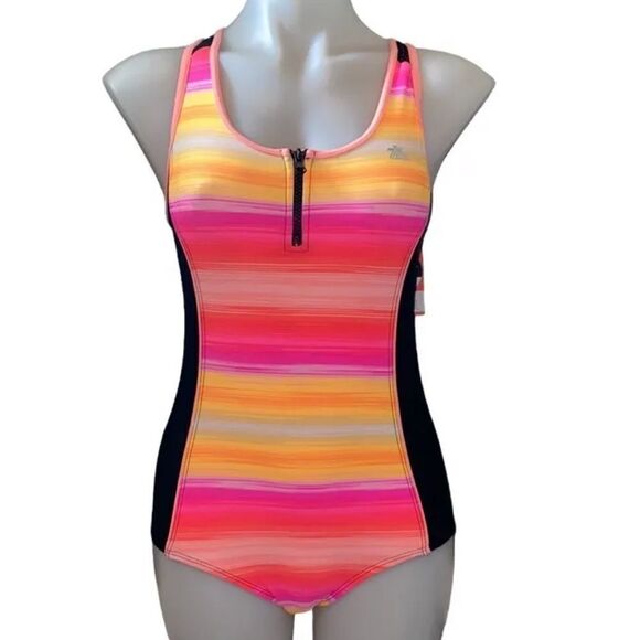 🔥🏖 Zeroposur swimsuit one piece New sz medium - Picture 3 of 5